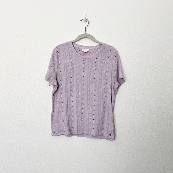 Lavender Short Sleeve Tee - Picture 1 of 10